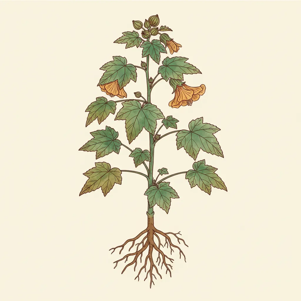 Abutilon pannosum var. scabrum