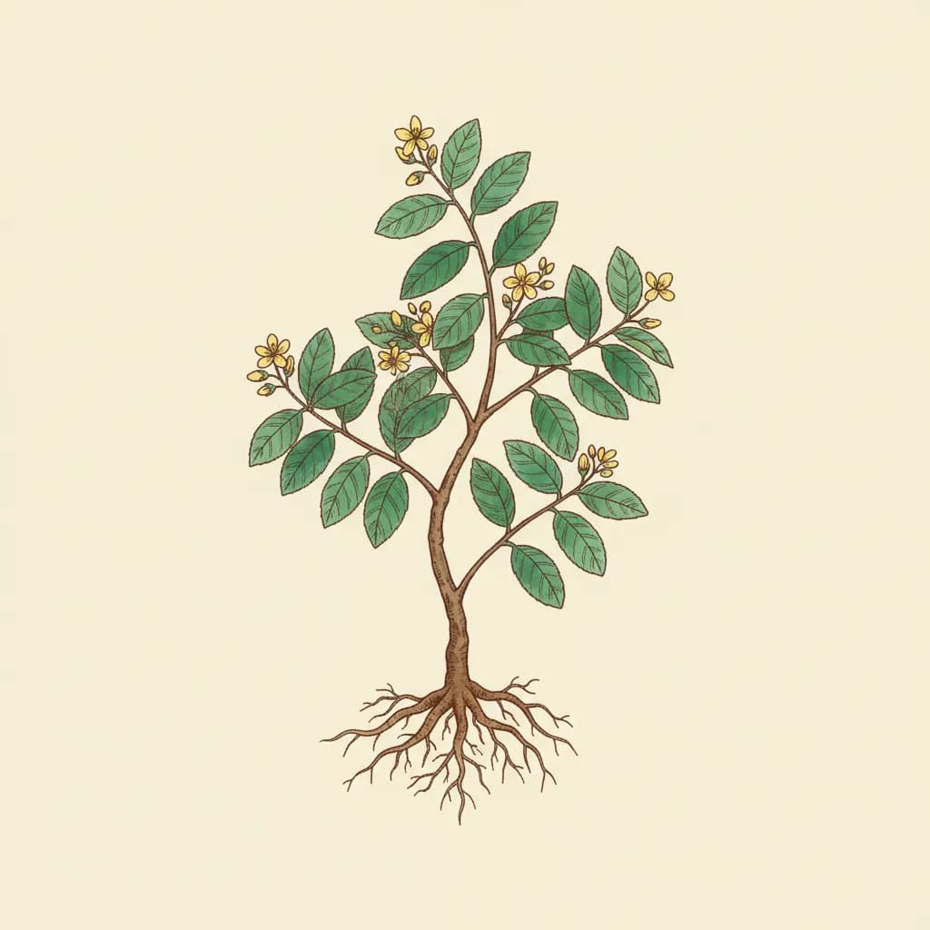 Hugonia castaneifolia