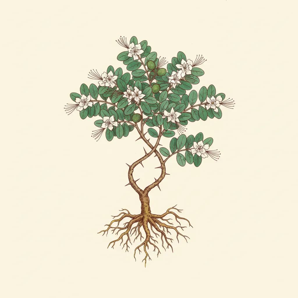 Capparis sepiaria var. subglabra