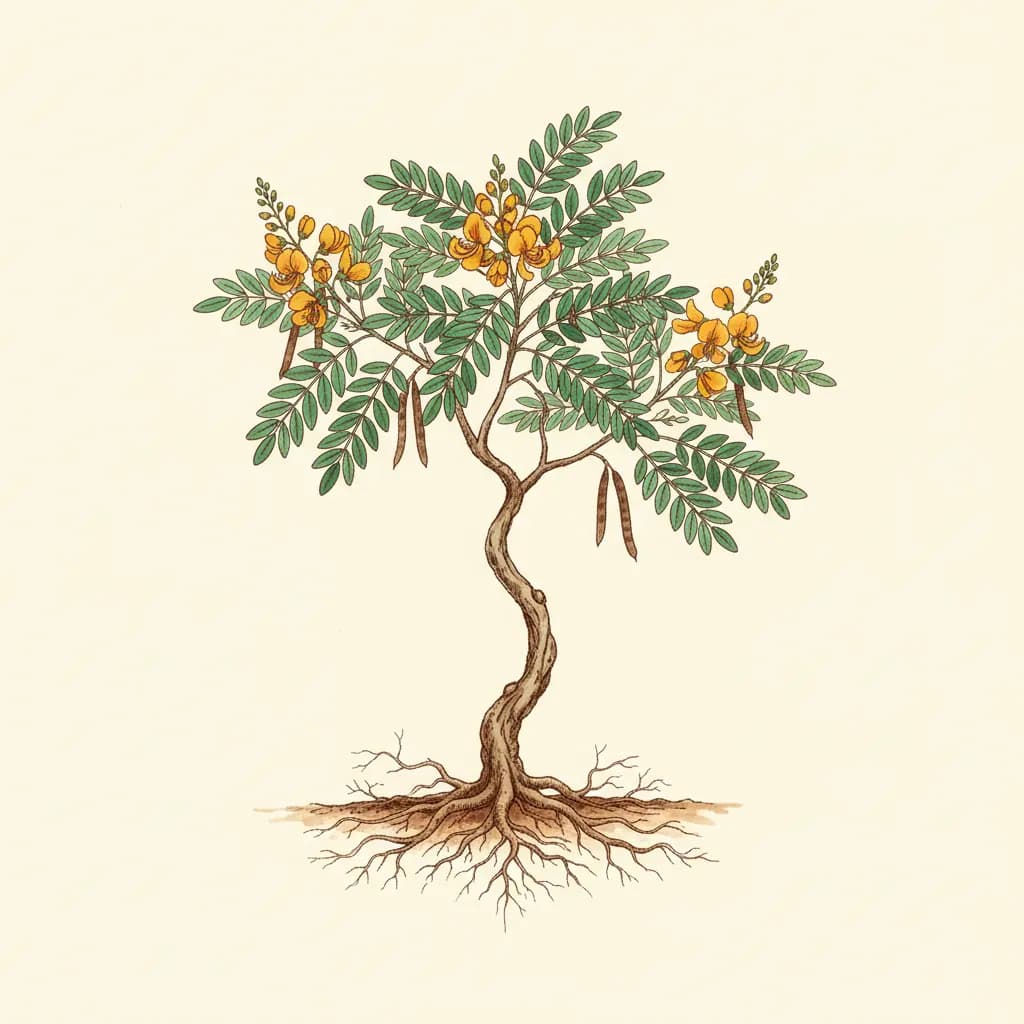 Cassia abbreviata subsp. kaessneri