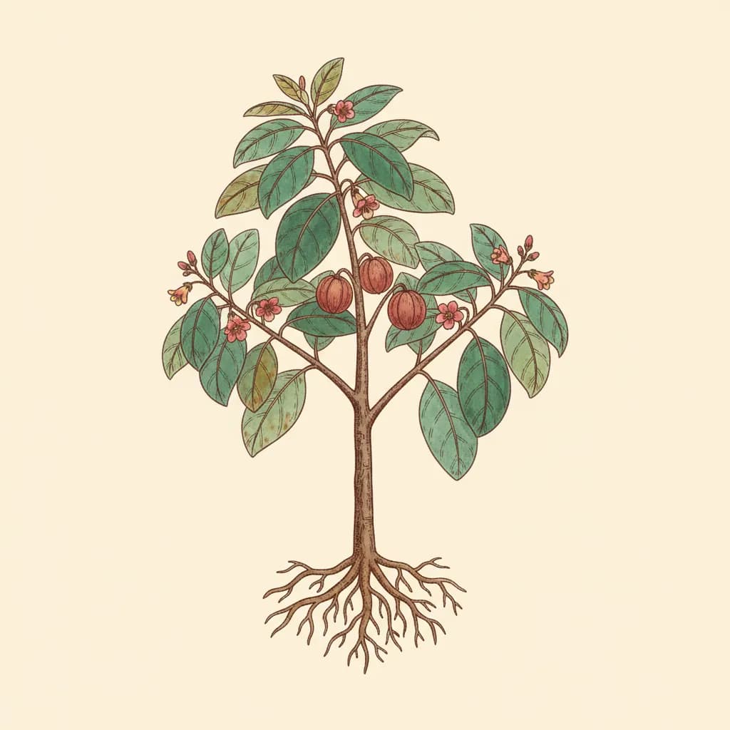 Cola porphyrantha