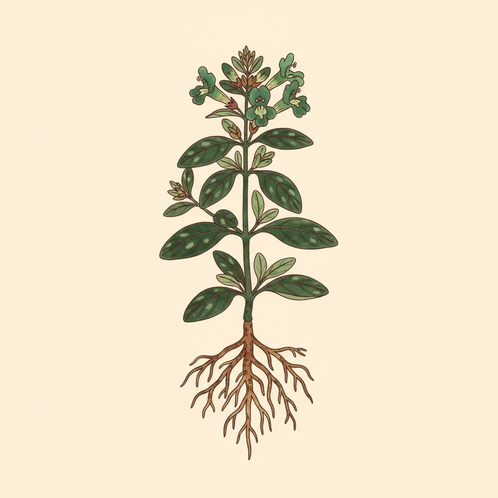 Dicliptera maculata subsp. A