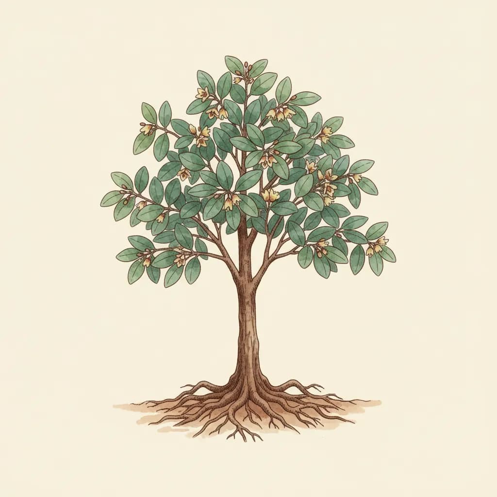 Empogona ovalifolia var. glabrata