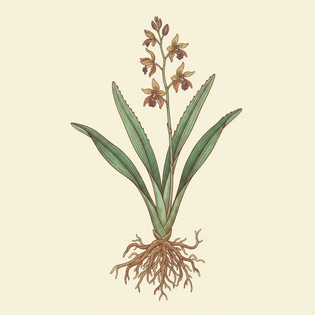 Eulophia serrata