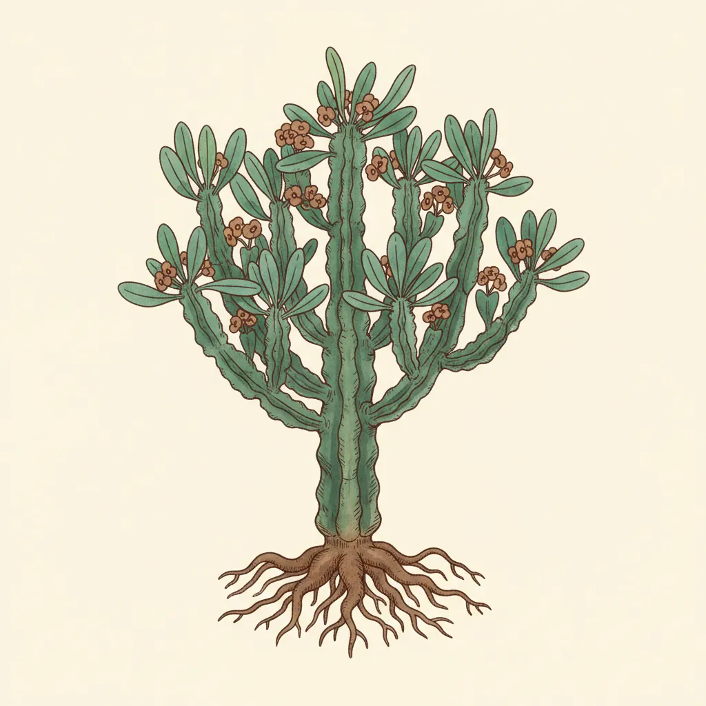Euphorbia candelabrum var. bilocularis
