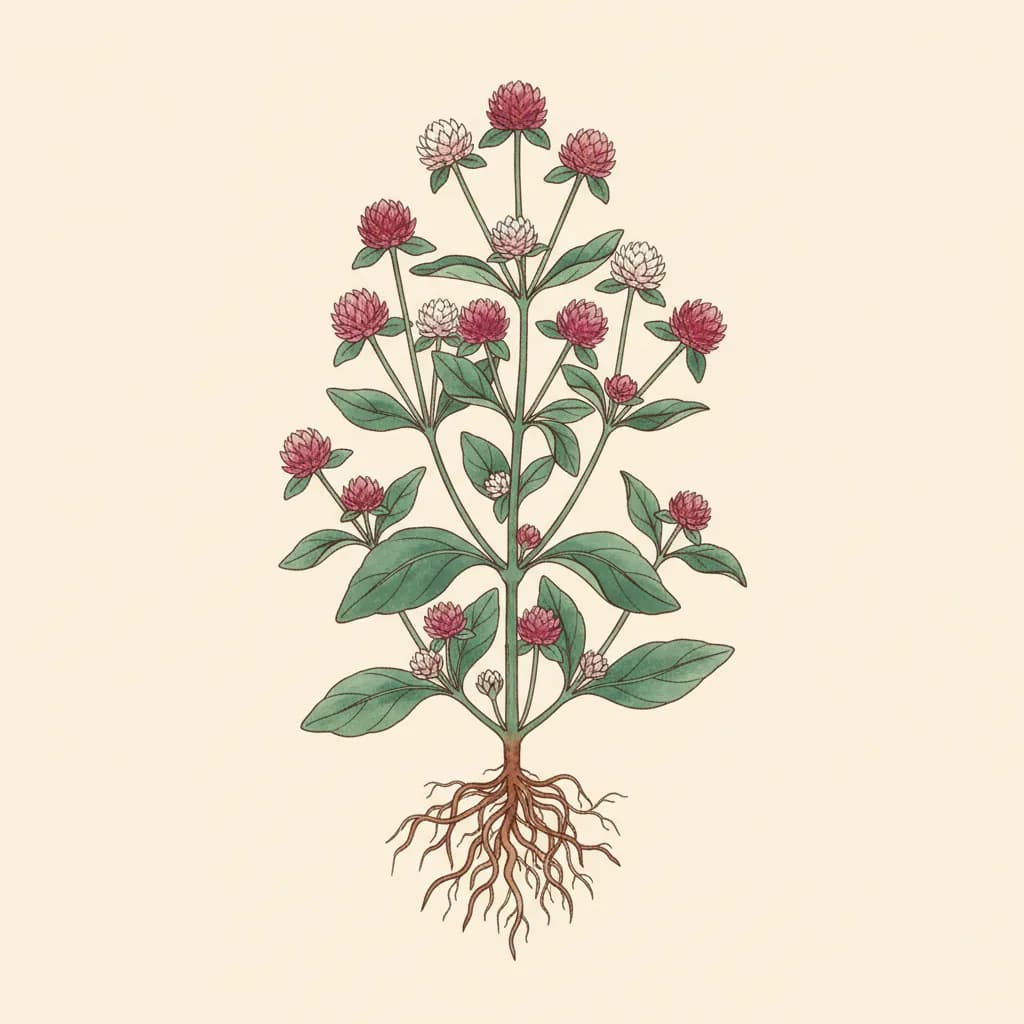 Gomphrena globosa