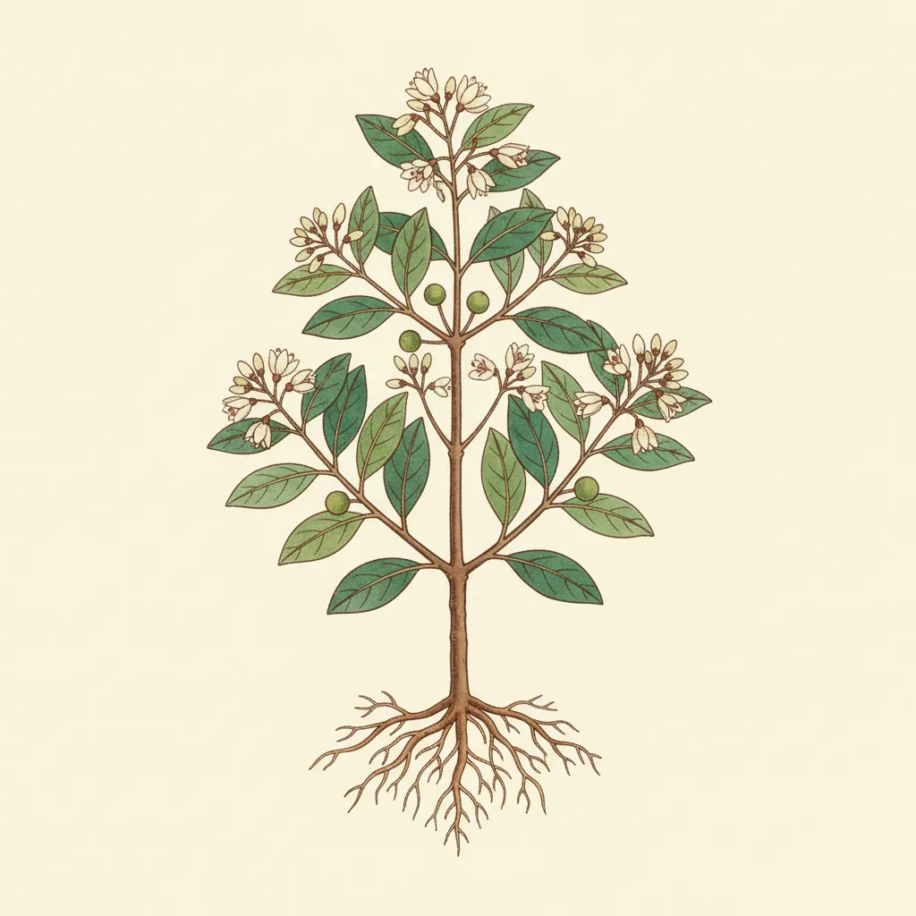 Heinsia crinita subsp. parviflora