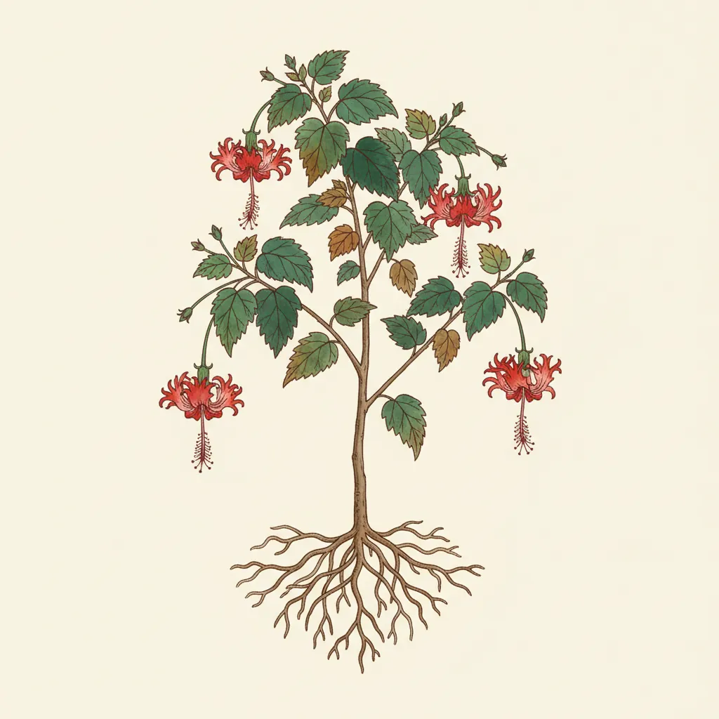 Hibiscus schizopetalus