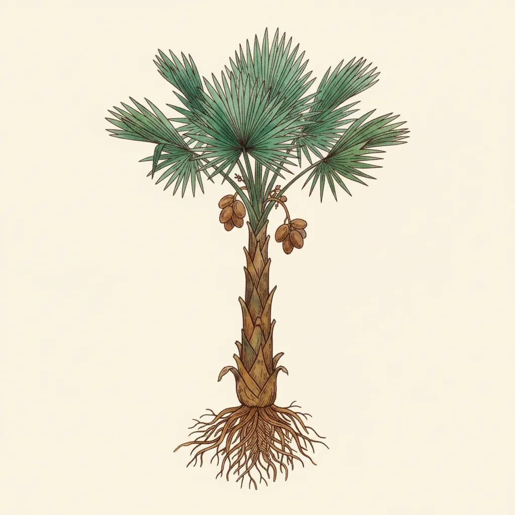 Hyphaene compressa