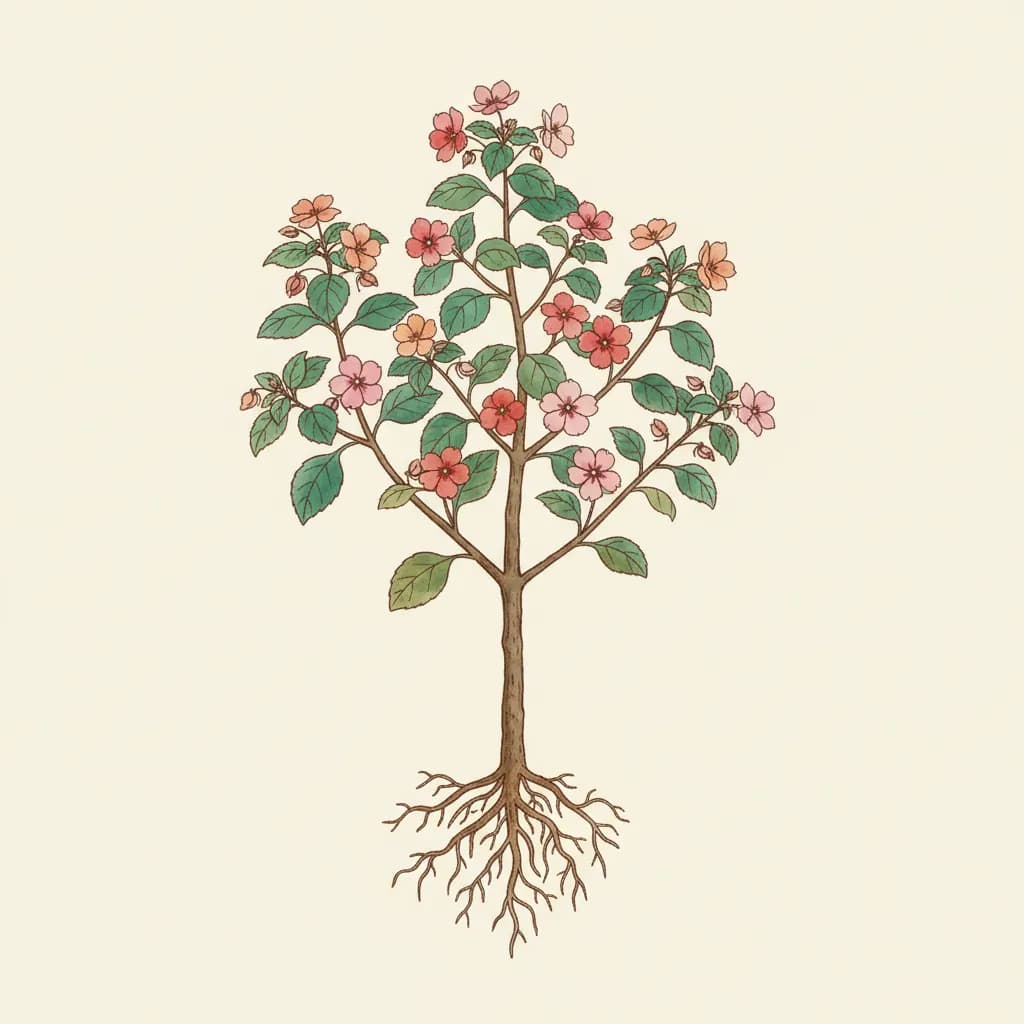 Impatiens walleriana
