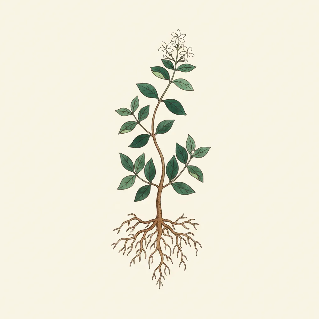 Jasminum stenolobum