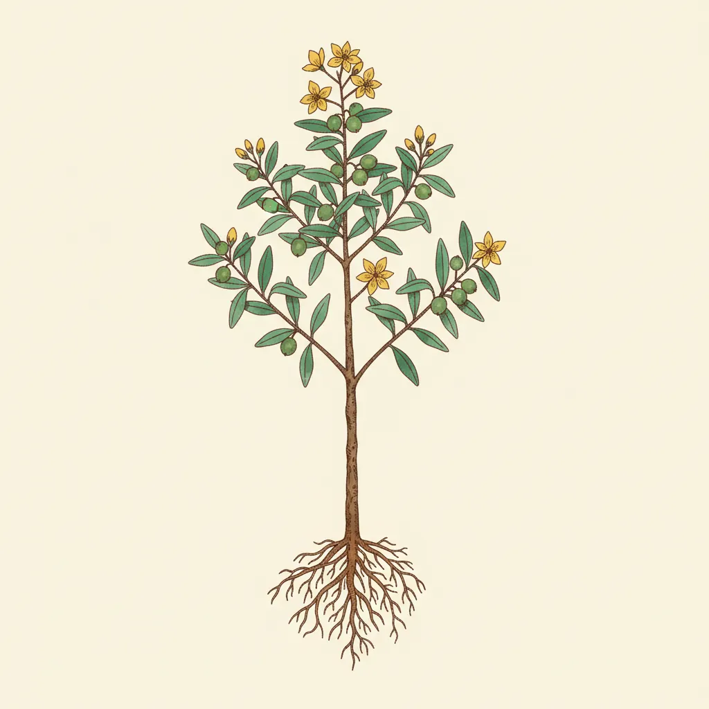 Ochna apetala