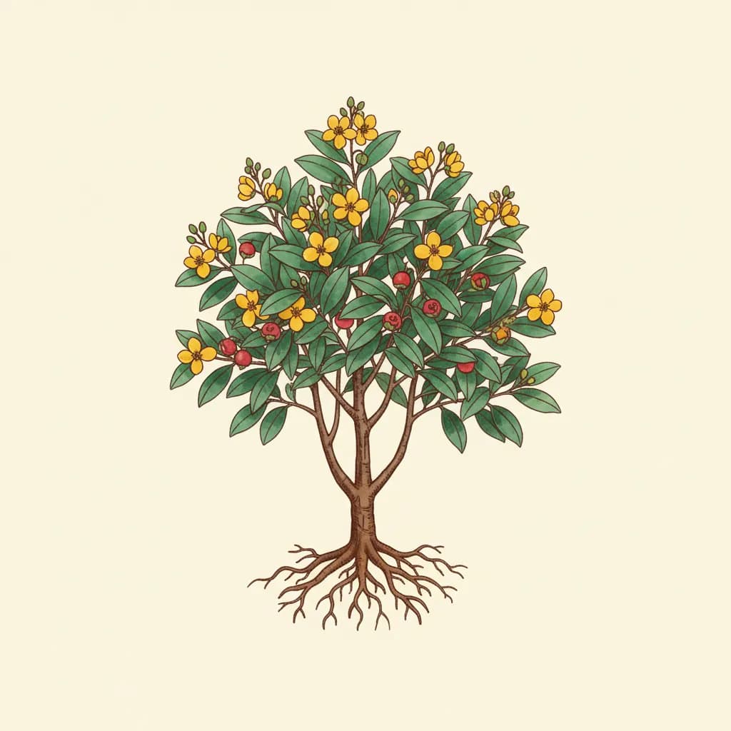 Ochna thomasiana