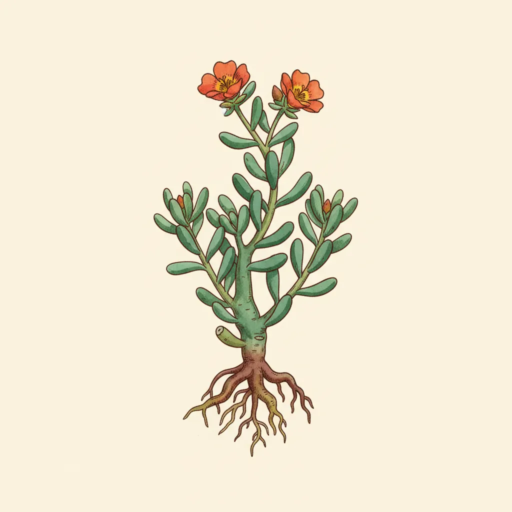 Portulaca coralloides