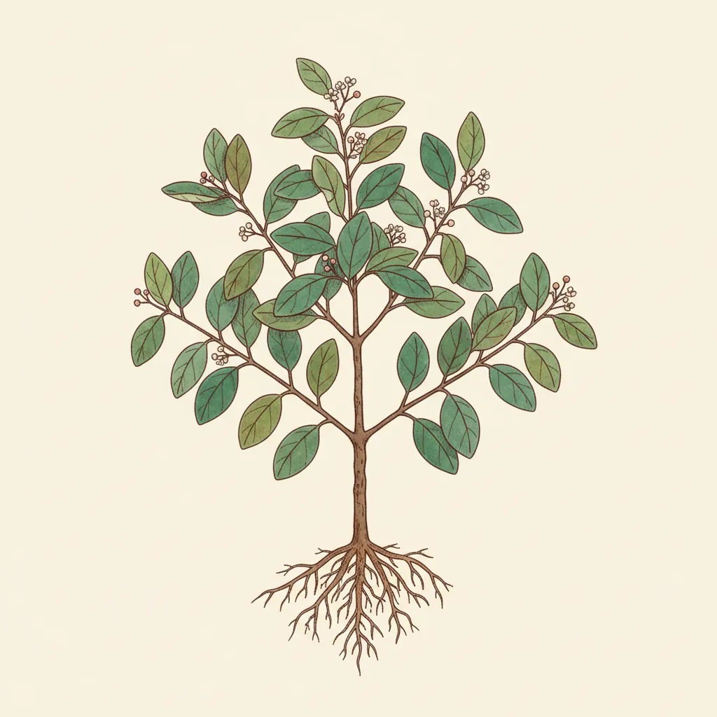 Psychotria schliebenii var. sessilipaniculata