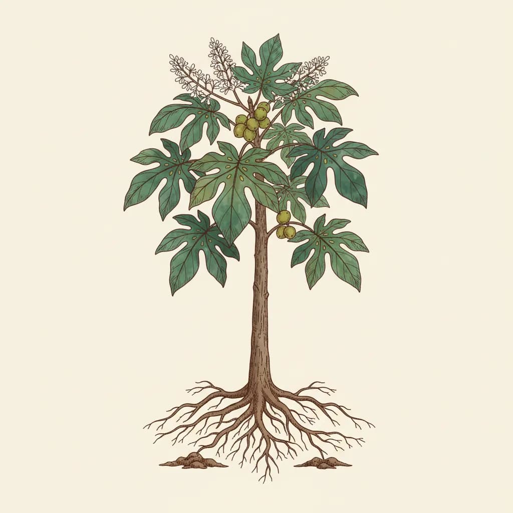 Ricinodendron heudelotii var. tomentellum