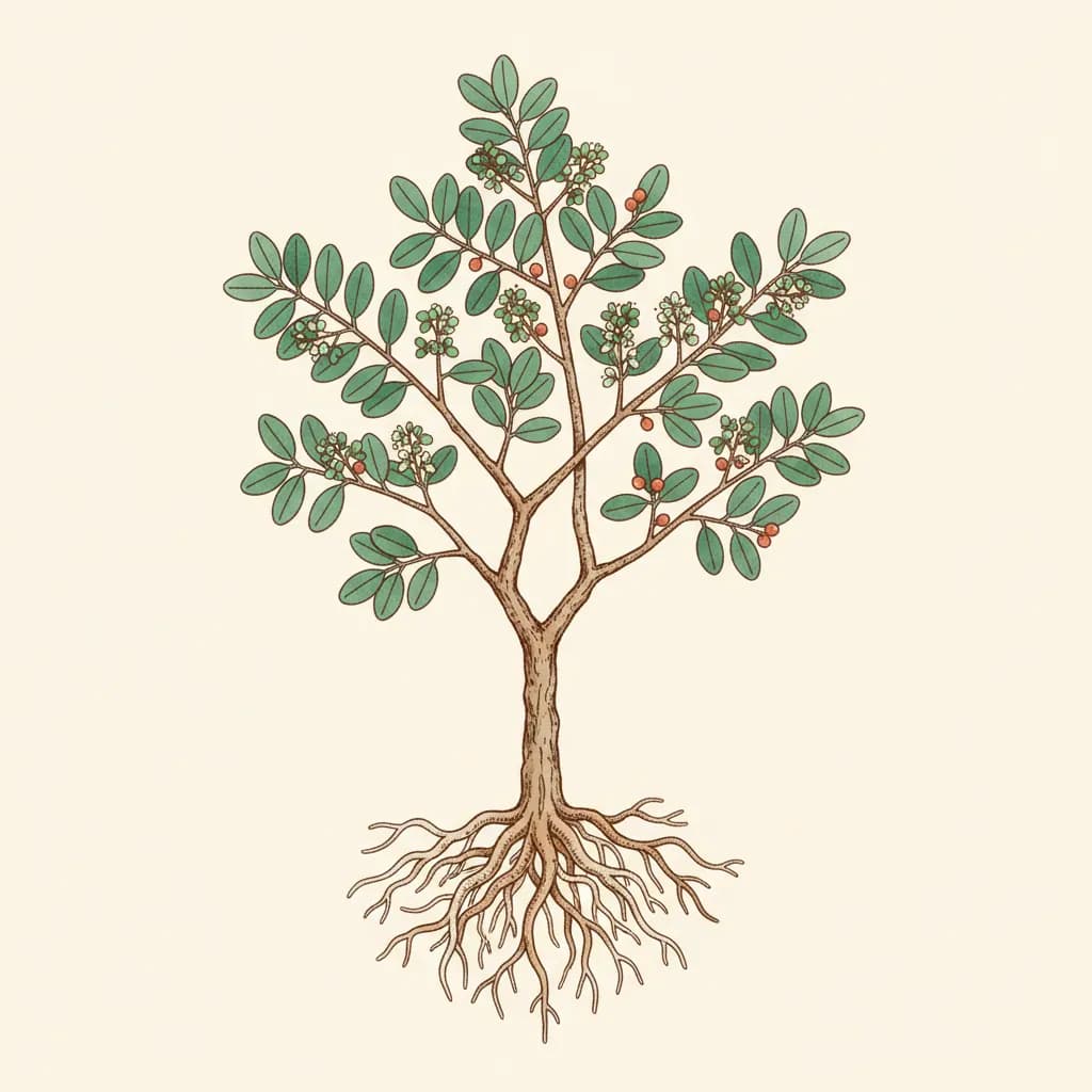Salvadora persica var. cyclophylla