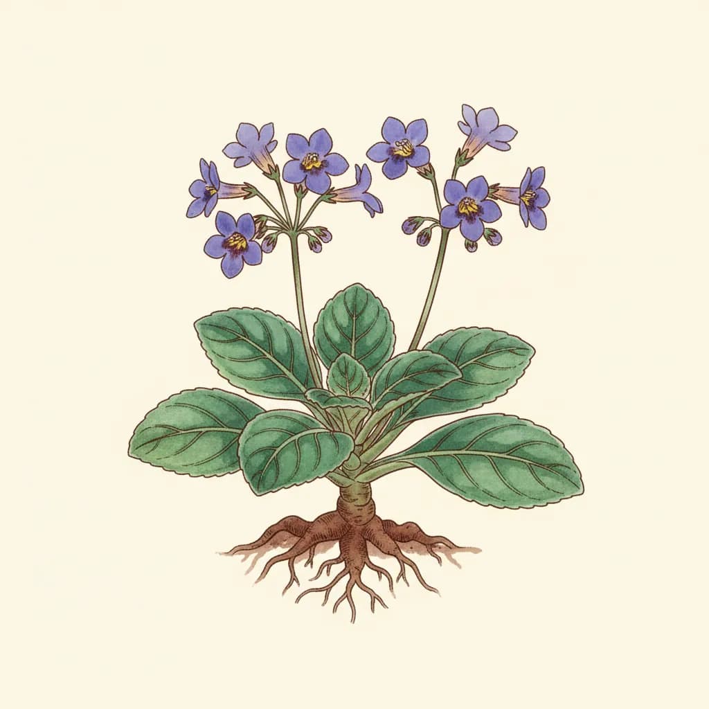 Streptocarpus ionanthus subsp. rupicola
