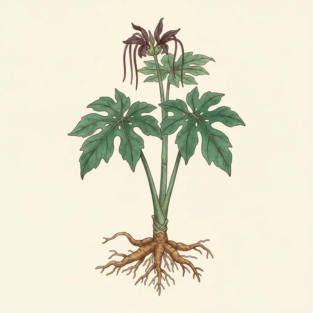 Tacca leontopetaloides